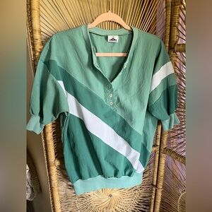 Vintage green windbreaker